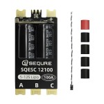 Original SEQURE ESC 12100 Brushless Speed Controller 5-12S 100A ESC BLHeli_32 AM32 for Racing Drone Airplane Boat RC Car